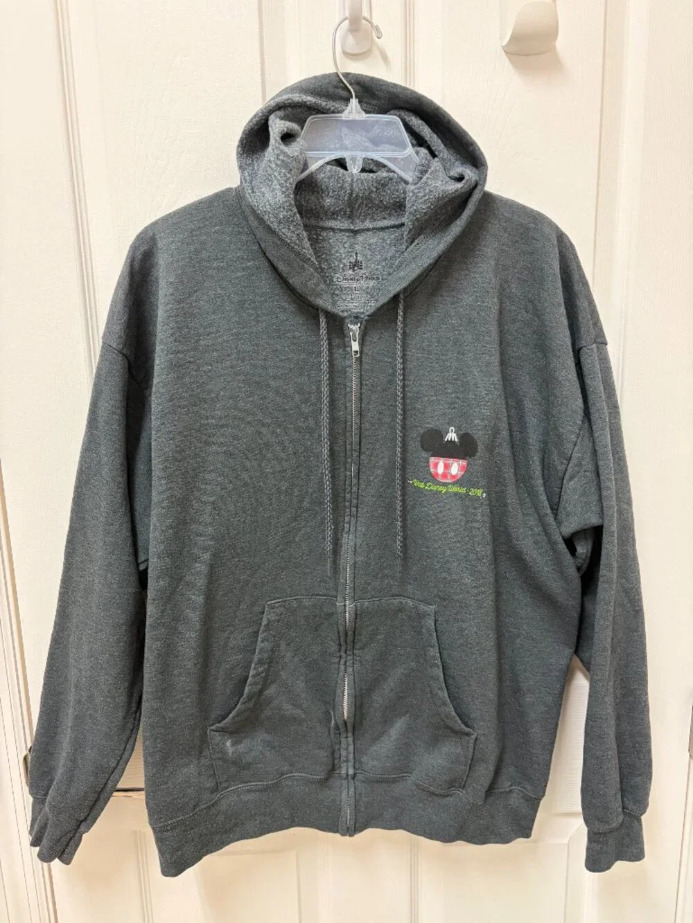 Disney Parks Adult Hoodie Most Magical Holiday on Earth Mickey and Pals Size XL